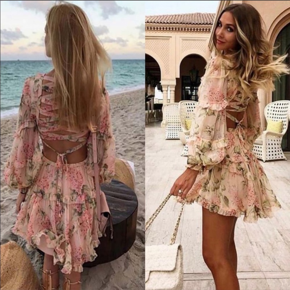 Zimmermann Prima Floating Cutout Strap Mini